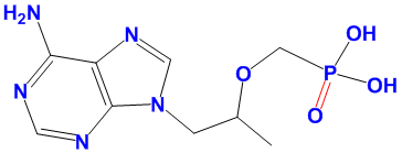 Tenofovir Structure