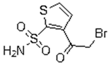 CAS # 154127-28-3, 3-溴乙酰基-2-噻吩磺酰胺